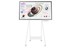Monitor Multimedial Interaktiv Samsung WM65B 65" 4K UHD WhiteBoard Flip Pro
