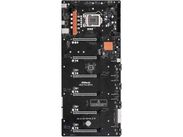 Motherboard ASRock H510 PRO BTC+ LGA 1200 ATX (për Mining)