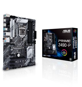 Motherboard ASUS PRIME Z490-P, Intel LGA 1200, ATX