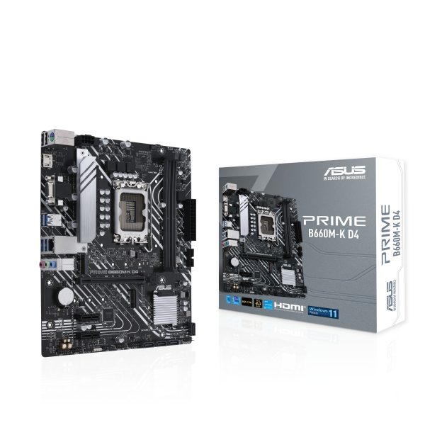 Motherboard ASUS Prime B660M-K D4 (LGA 1700, Intel B660, DDR4, micro ATX) – photo 2