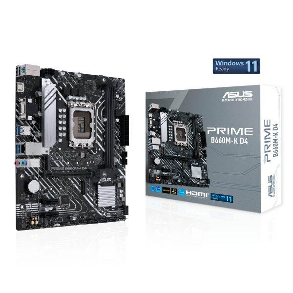 Motherboard ASUS Prime B660M-K D4 (LGA 1700, Intel B660, DDR4, micro ATX) – photo 5