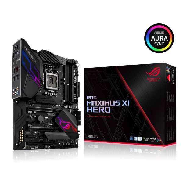Motherboard ASUS ROG MAXIMUS XI HERO Z390 LGA1151 ATX Gaming 90MB0XS0-M0EAY0 – foto 2