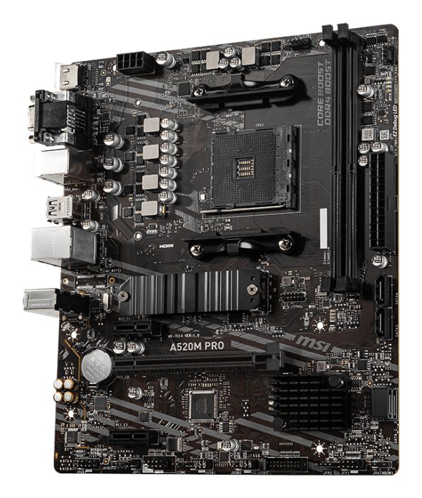 Motherboard MSI A520M PRO Socket AM4 Micro ATX – photo 2