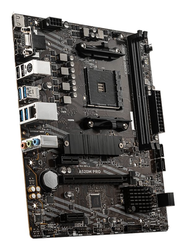 Motherboard MSI A520M PRO Socket AM4 Micro ATX – photo 3