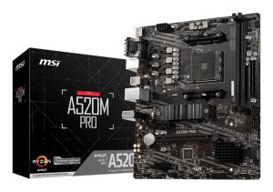 Motherboard MSI A520M PRO Socket AM4 Micro ATX