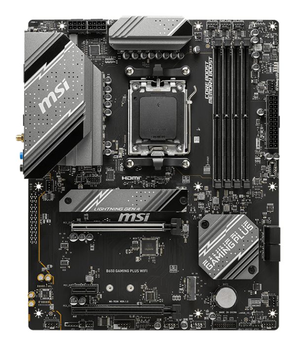 Motherboard MSI AM5 B650 GAMING PLUS WIFI DDR5 – photo 2