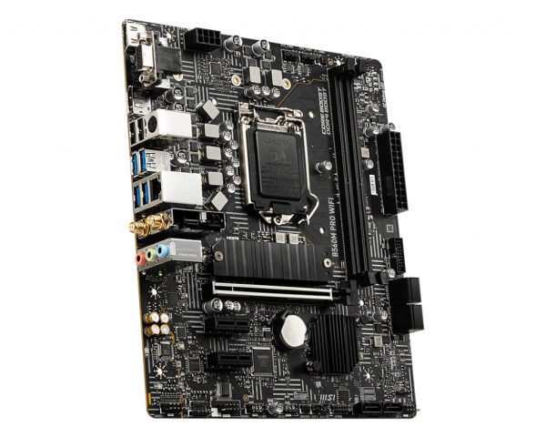 Motherboard MSI B560M PRO WIFI, Intel LGA 1200, DDR4, micro ATX, DP/HDMI/VGA – photo 3