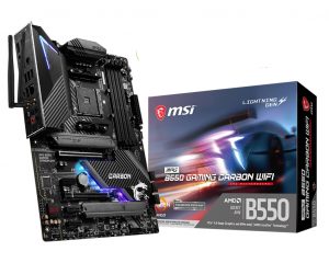 Motherboard MSI MPG B550 Gaming Carbon WiFi, AMD AM4, ATX