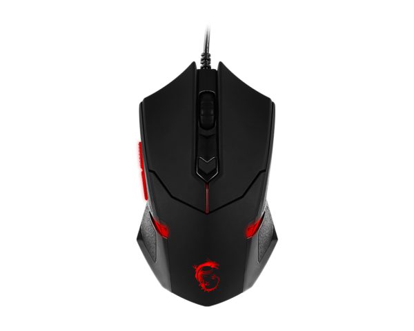 Mouse Gaming USB MSI Interceptor DS B1 1600 DPI – foto 2