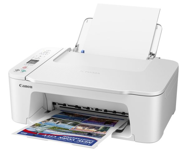 Multifunksion Inkjet Canon PIXMA TS3751i (Printer/Fotokopje/Scanner) USB/Wi-Fi, White – foto 5
