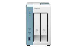 NAS QNAP TS-231K 2-Bay 2.5"/3.5", CPU Alpine AL-214 1.7GHz