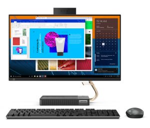 PC All in One Lenovo IdeaCentre 5 23.8" Touch i5-11400T 16GB/512GB SSD MX450 2GB DVD Windows 11 F0G300GEIX
