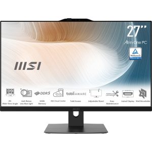PC All in One MSI Modern AM272P 27" Intel Core 7-150U 32GB 512GB SSD W11 Pro