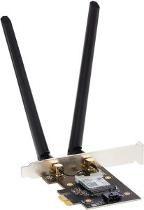 Skedë Rrjeti Asus PCE-AX3000 PCI-E Wi-Fi 6 AX3000 Dual-Band me Bluetooth 5.0