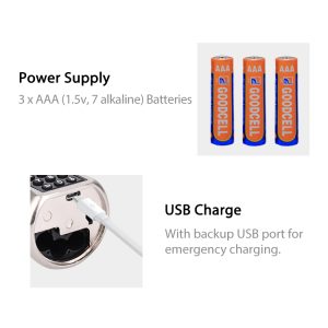 Brava Smart me Bateri (Cilinder) MachPower SM-DLCB-006 (App/Çelës/Fingerprint/Password)
