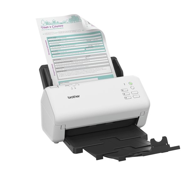 Skaner Brother ADS-4300N A4, 40 ppm, ADF 80 fletë, Rrjet – foto 4
