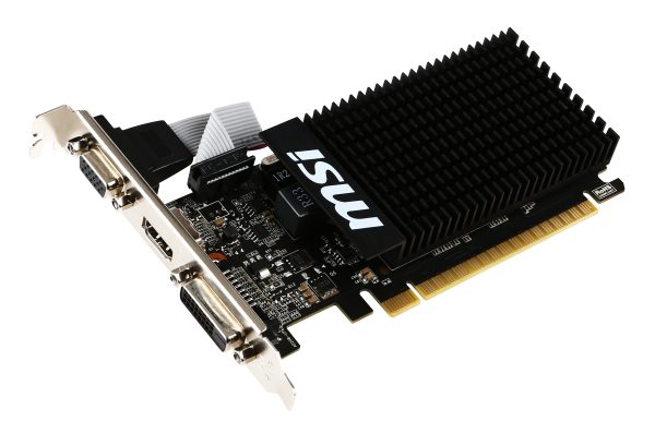 Skedë Grafike MSI GeForce GT 710 2GD3H LP 2GB GDDR3 DVI/HDMI/VGA Low Profile – foto 3