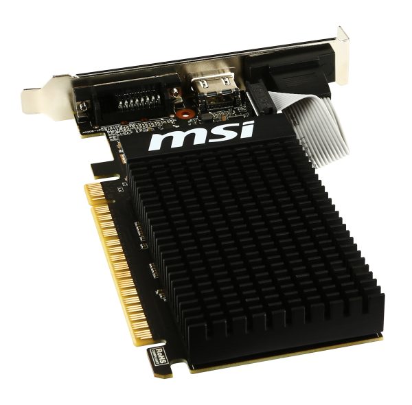 Skedë Grafike MSI GeForce GT 710 2GD3H LP 2GB GDDR3 DVI/HDMI/VGA Low Profile – foto 5