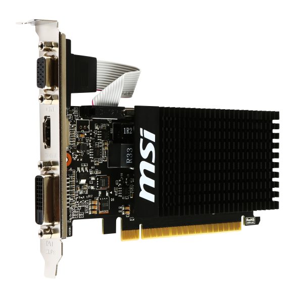 Skedë Grafike MSI GeForce GT 710 2GD3H LP 2GB GDDR3 DVI/HDMI/VGA Low Profile