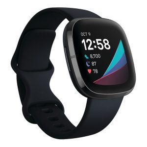 Smartwatch Fitbit Sense GPS FB512BKBK