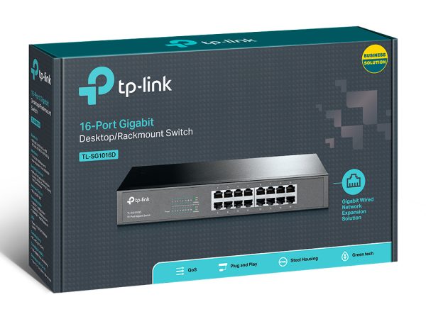 Switch 16 Porta Gigabit TP-Link TL-SG1016D – foto 4