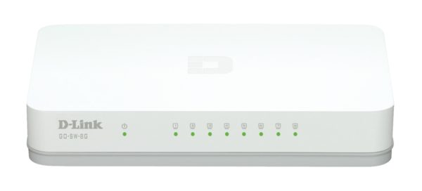Switch 8 Porta Gigabit D-Link GO-SW-8G/E