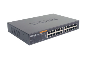 Switch D-Link DES-1024D 24 Porta 10/100 Rack Unmanaged