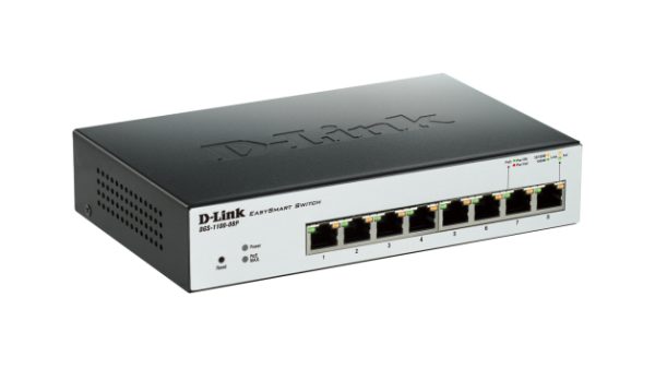 Switch D-Link DGS-1100-08P 8 Porta Gigabit Managed PoE – foto 3