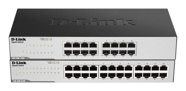 Switch D-Link GO-SW-16G 16 Porta Gigabit Desktop/Rack – foto 4