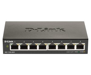 Switch Desktop Managed Gigabit D-Link DGS-1100-08V2
