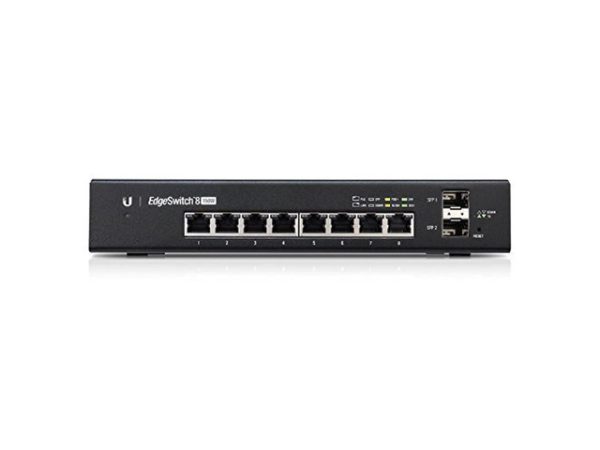 Switch Ubiquiti EdgeSwitch ES-8-150W, 8 Porta Gigabit PoE+ + 2 SFP, i Menaxhuar – foto 2