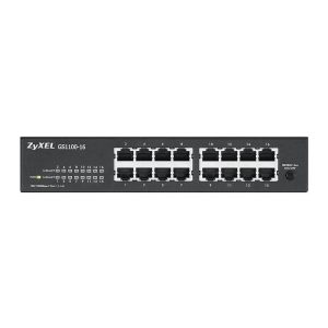 Switch Zyxel GS1100-16 16-Porta Gigabit Desktop Unmanaged