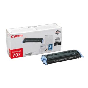 Toner Canon 707 Black për LBP5000/LBP5100 (9424A004), 2500 faqe