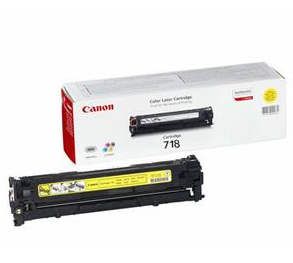 Toner Canon 718 Yellow (2659B014)