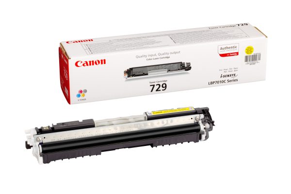 Toner Canon 729 Yellow (LBP7010C/LBP7018C) - 1000 faqe