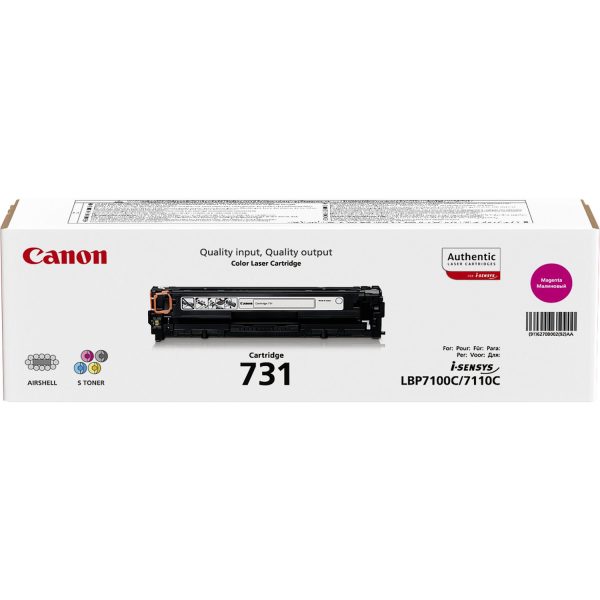 Toner Canon 731 Magenta - 1500 faqe (6270B002) – foto 2