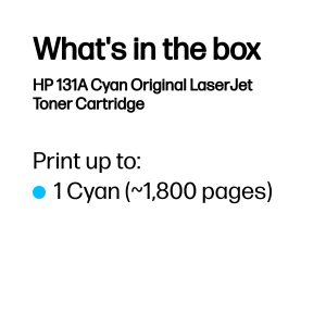 Toner HP 131A Cyan (CF211A) Original LaserJet