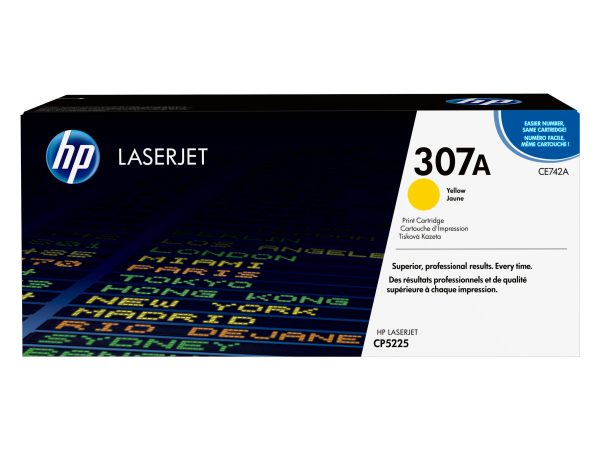 Toner HP 307A CE742A Yellow (7300 faqe)