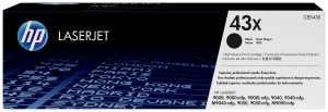 Toner HP 43X Original LaserJet (C8543X) - Zi, 30,000 faqe