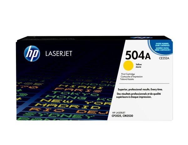 Toner HP 504A Yellow (CE252A)