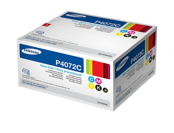 Toner Samsung CLT-P4072C Kit 4 Ngjyra (Zezë+Cyan+Magenta+Yellow) për CLP-320/CLX-3185 – foto 3