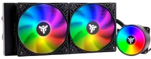 Ventola CPU itek EVOLIQ 240 Rainbow, AIO Liquid Cooler, Universale AMD/Intel, 240mm