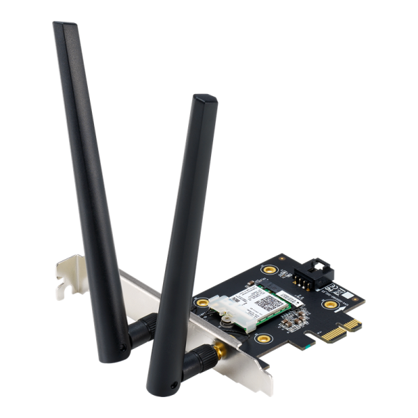Skedë Rrjeti Asus PCE-AX3000 PCI-E Wi-Fi 6 AX3000 Dual-Band me Bluetooth 5.0 – foto 2
