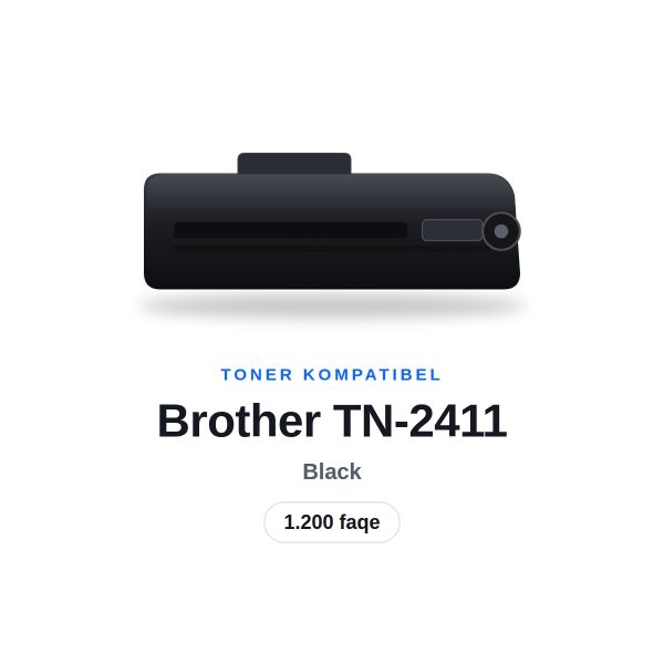 Toner Kompatibel Brother TN-2411 i Zi, 1.200 faqe