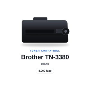 Toner Kompatibel Brother TN-3380 i Zi, 8.000 faqe
