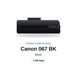 Toner Kompatibel Canon 067 BK i Zi, 1.350 faqe