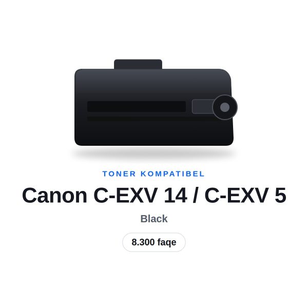 Toner Kompatibel Canon C-EXV 14 / C-EXV 5 i Zi, 8.300 faqe