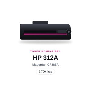 Toner Kompatibel HP 312A Magenta (CF383A), 2.700 faqe