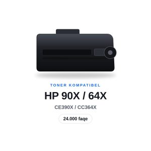 Toner Kompatibel HP 90X / 64X (CE390X / CC364X), 24.000 faqe