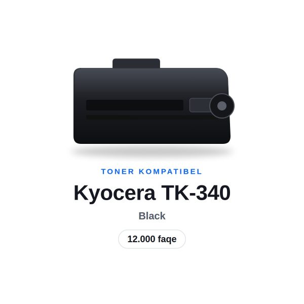 Toner Kompatibel Kyocera TK-340 i Zi, 12.000 faqe